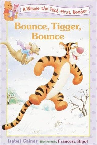 Cover image for Bounce, Tigger, Bounce (Disney First Readers)