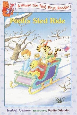 Cover image for Pooh's Sled Ride (Disney First Readers)