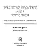 Cover image for Reading Process and Practice
