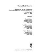 Thermal field theories