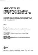 Cover image for Advances in Polyunsaturated Fatty Acid Research