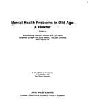Cover image for Mental Health Problems in Old Age
