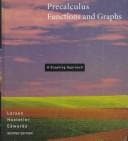 Cover image for Precalculus Functions and Graphs