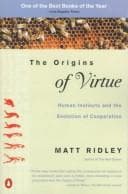 Cover image for The origins of virtue