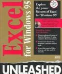 Cover image for Excel for Windows 95 unleashed