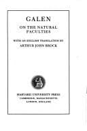 Cover image for On the Natural Faculties