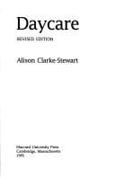 Cover image for Daycare, Revised Edition (The Developing Child)