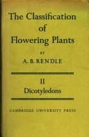 Cover image for The Classification of Flowering Plants