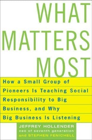 Cover image for What Matters Most