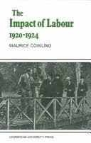 Cover image for The Impact of Labour 19201924
