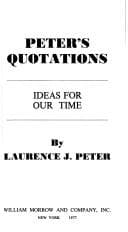 Cover image for Peter's Quotations
