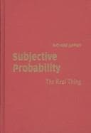 Cover image for Subjective Probability