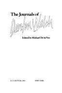 Cover image for The journals of Denton Welch