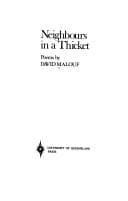 Cover image for Neighbours in a thicket