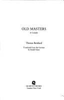 Cover image for Old masters