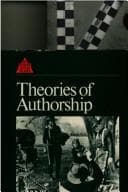 Cover image for Theories of Authorship