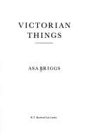 Cover image for Victorian things