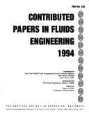 Cover image for Contributed papers in fluids engineering, 1994