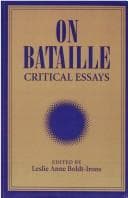 Cover image for On Bataille