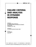 Cover image for Failure criteria and analysis in dynamic response