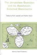 Cover image for The Jerusalem question and its resolution