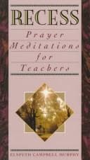 Cover image for Recess Prayer Meditations for Teachers