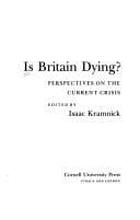 Cover image for Is Britain Dying