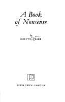 Cover image for A book of nonsense