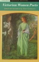 Cover image for Victorian women poets