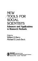 Cover image for New Tools for Social Scientsts