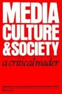 Cover image for Media, Culture & Society