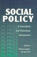Cover image for Social Policy