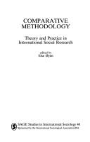 Cover image for Comparative methodology