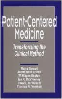 Cover image for Patient-Centered Medicine