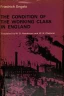 Cover image for The Condition of the Working Class in England