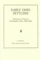 Cover image for Early Ohio settlers