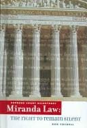 Cover image for Miranda law
