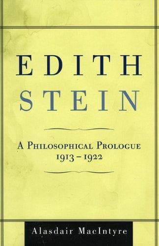 Cover image for Edith Stein