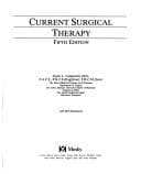 Cover image for Current Surgical Therapy