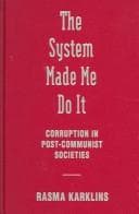 Cover image for The System Made Me Do It