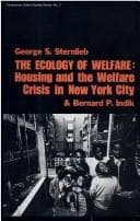 Cover image for The Ecology of Welfare