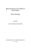 Cover image for Psychoanalytic group dynamics