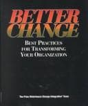 Cover image for Better Change Special Ed