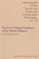 Cover image for The Four Political Treatises of the Yellow Emperor 