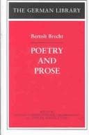 Cover image for Bertolt Brecht