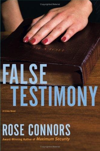 Cover image for False testimony