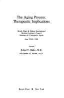 Cover image for The Aging process
