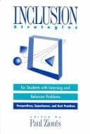 Cover image for Inclusion Strategies for Students With Learning and Behavior Problems