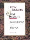 Cover image for Special Education and Student Disability