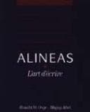 Cover image for Alineas - L'Art D'Ecrire